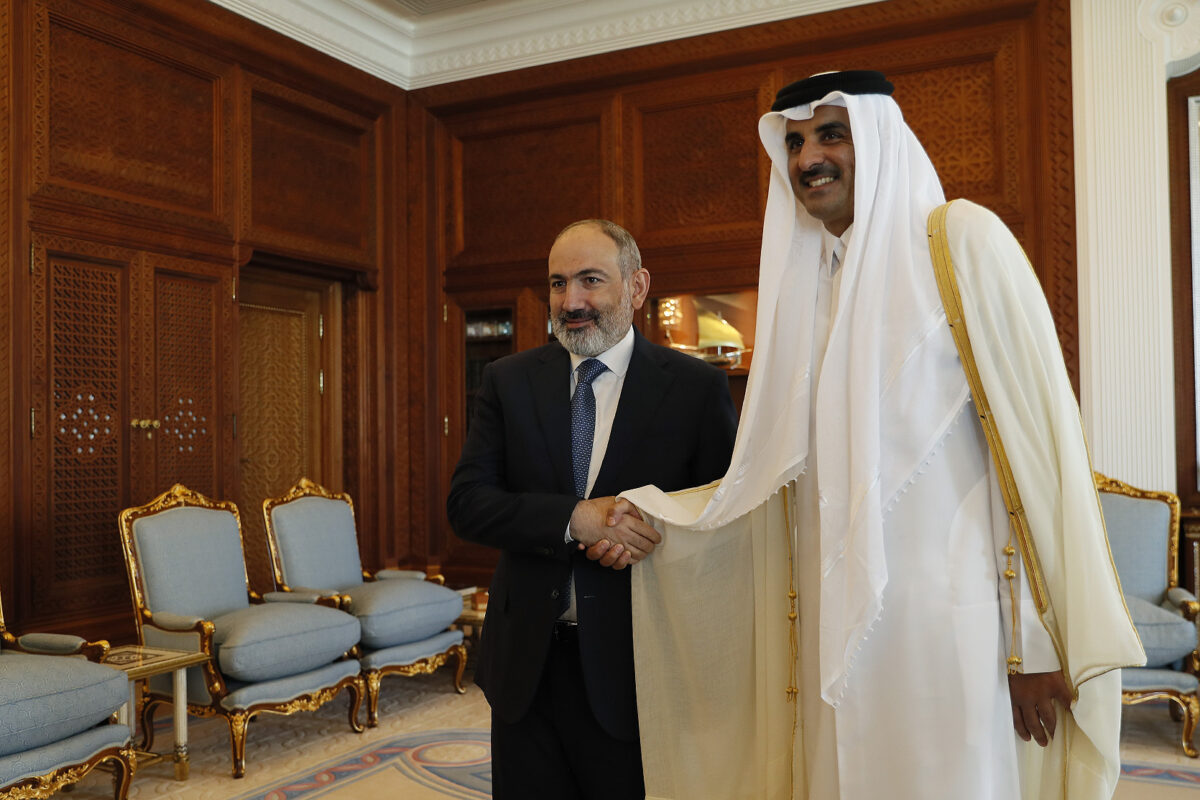 Emir of Qatar accepts PM Pashinyan’s invitation to pay official visit to Armenia